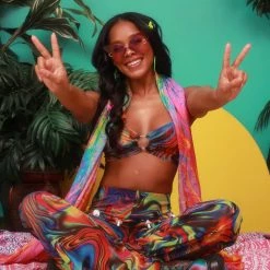 One By One Apparel Groovy Gal Bell Bottoms Clothing