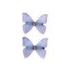 Western Fashion Lavender Butterfly Hair Clips