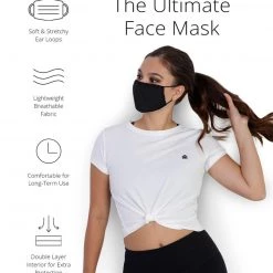 INTO THE AM Masks & Bandanas Solid Color Face Mask