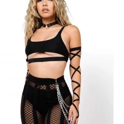 Dippin Daisies Clothing Malibu BB Cutout Crop Top