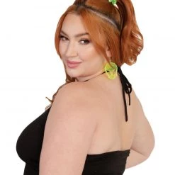 Rock & Rose Clothing I Come In Peace Alien Halter Top