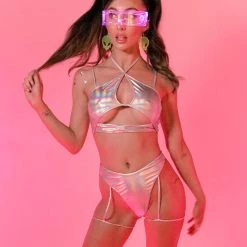 Day G Iridescent For Days Hi-Cut Leg Harness Bottoms