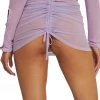 OhYes Clothing Purple Wonderland Ruched Mesh Skirt