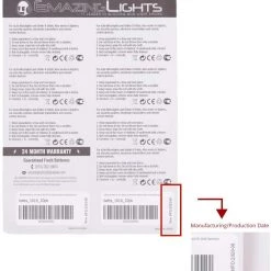 EmazingLights Pashminas & Festival Accessories 1616 Batteries