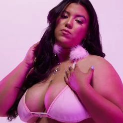 OhYes Alluring Charm Mesh Bikini Top