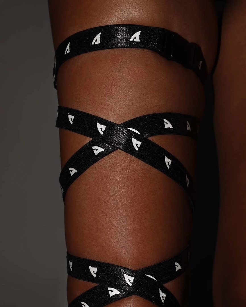 Andrew - Agent Jauz X IHR Reflective Print Speed Clasp Leg Wraps