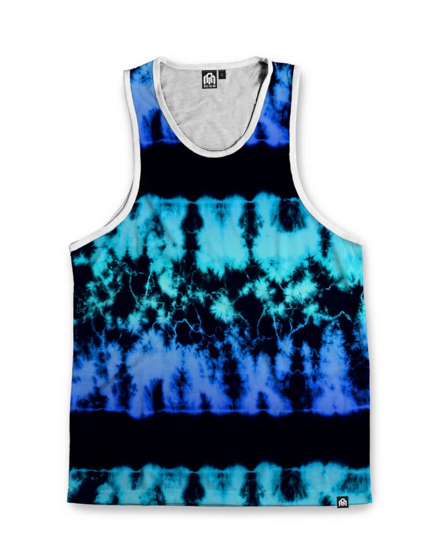 INTO THE AM Men Abstract Shores Tank