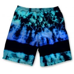 INTO THE AM Men Abstract Shores Shorts