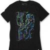 INTO THE AM Astro Arcade Glow-in-the-Dark Tee
