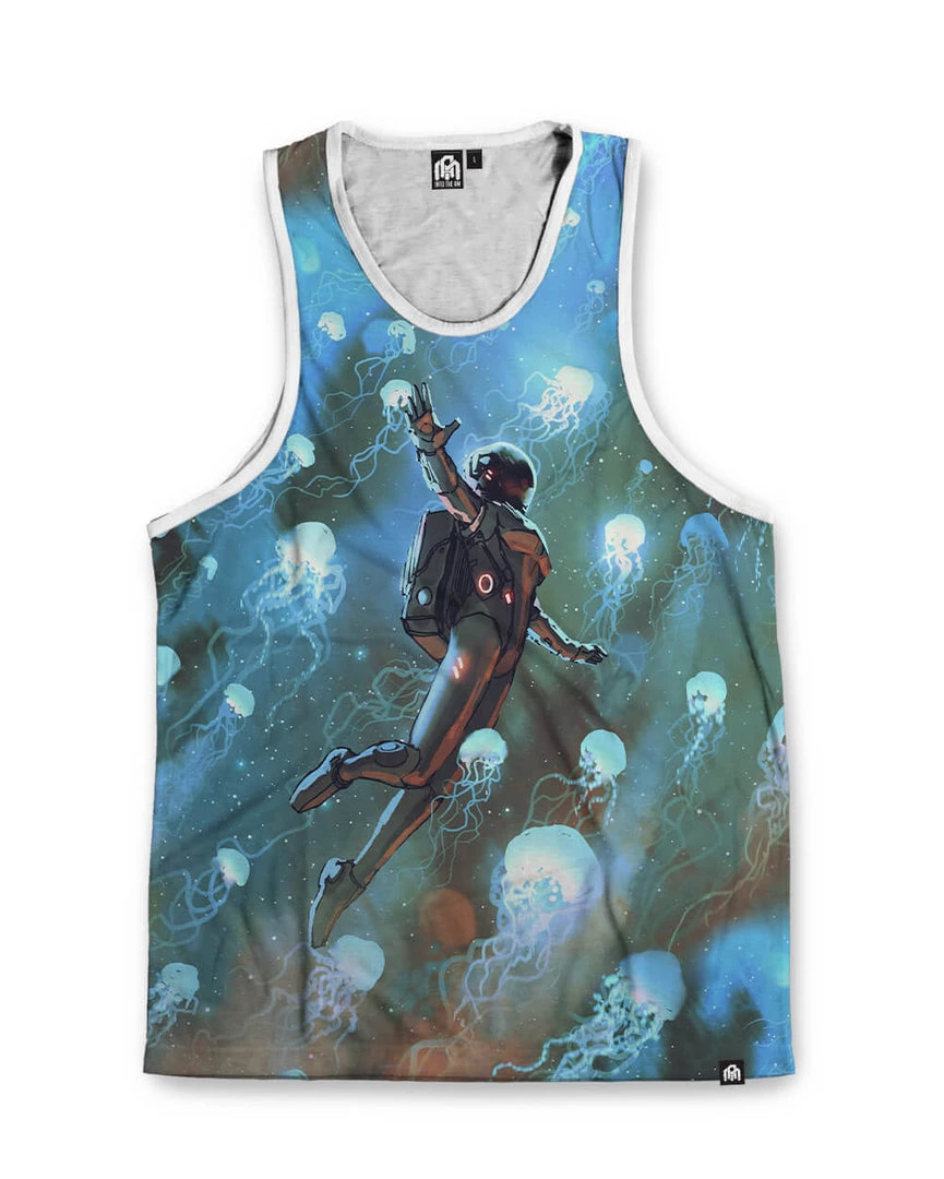 INTO THE AM Men Astro Jellies Tank