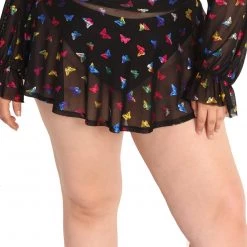 OhYes BB Ur So Fly Flowy Mesh Skirt