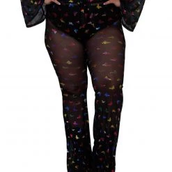 OhYes BB Ur So Fly Mesh Bell Bottoms