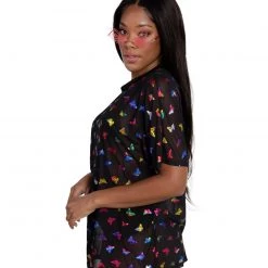 OhYes Tops BB Ur So Fly Mesh Oversized Tee