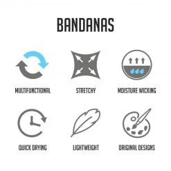 INTO THE AM Masks & Bandanas Sunflower Seamless Mask Bandana