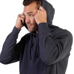 INTO THE AM Men Basic Midweight Hoodie