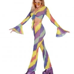 Hot & Delicious Black Bead Be True Bell Bottoms Set Dresses & Sets