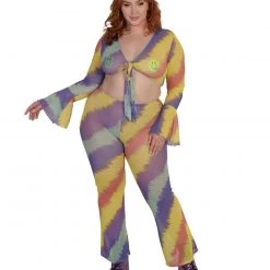 Hot & Delicious Black Bead Be True Bell Bottoms Set Dresses & Sets