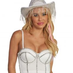 Hot & Delicious Black Bead Better Believe It Rhinestone Tank Top Clothing