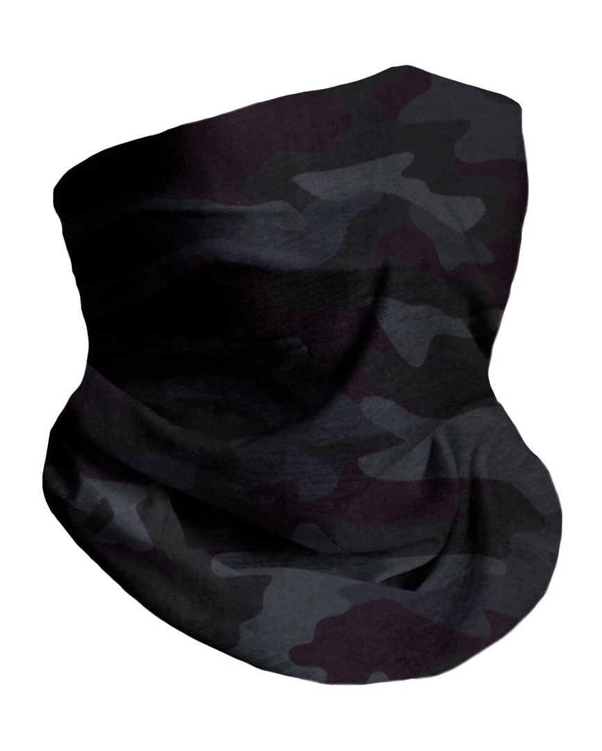INTO THE AM Dark Camo Seamless Mask Bandana