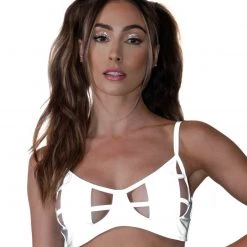 OhYes Tops Blinded By The Light Reflective Top