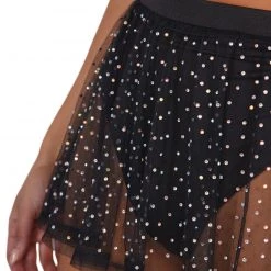 OhYes Bling Bling Mesh Mini Skirt Bottoms