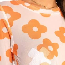 Pretty Garbage Clothing Bloom Again Long Sleeve Top