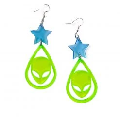 Rolita Couture Alien Earrings Accessories