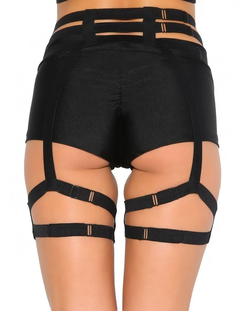 OhYes Studded Garter Belt Harness