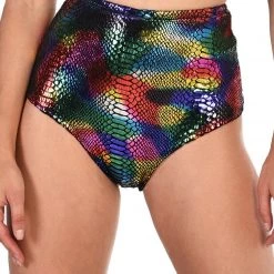 OhYes Carnival Cobra High Waisted Booty Shorts Bottoms