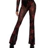 Bear Dance Breath Of Fire Mesh Bell Bottoms