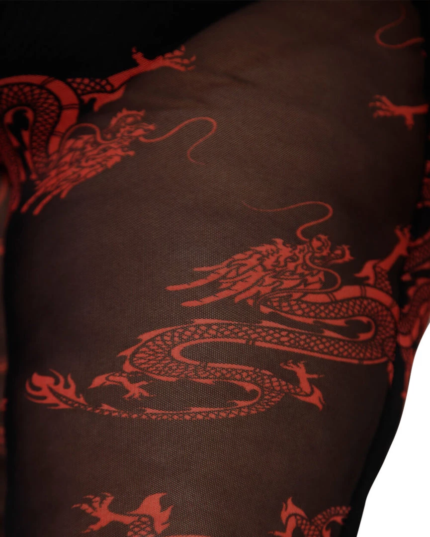 Bear Dance Breath Of Fire Mesh Bell Bottoms