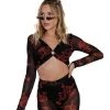 Bear Dance Breath Of Fire O-Ring Mesh Top Clothing