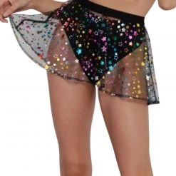 OhYes New Arrivals Star Bright Mesh Mini Skirt