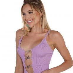 IMModel Collection, Inc. Tops Butterfly Dreams Open Front Tank Top