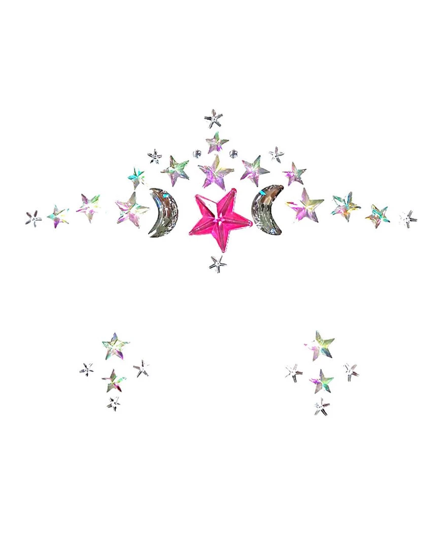 Neva Nude Star Of The Show Face Jewels Accessories