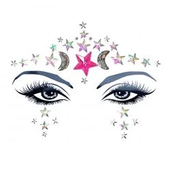 Neva Nude Star Of The Show Face Jewels Accessories