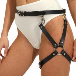 Funkplus Inc. Can't Be Tamed Suspender Belt Leg Harness