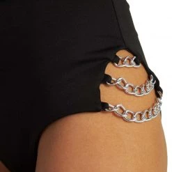 Day G New Arrivals Caught U Looking Chain Hi-Waist Bottoms