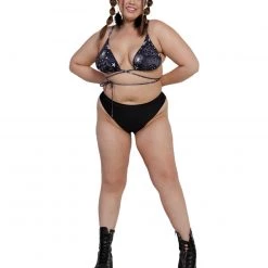 Dippin Daisies Tops Celestial Wrap Around Triangle Top