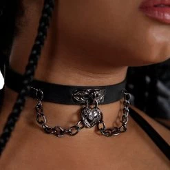 Western Fashion Accessories Chain My Heart Choker