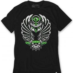 INTO THE AM Chakra Owl Glow-in-the-Dark Tee