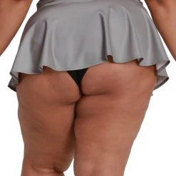 OhYes Clothing Charge Of Light Reflective Skater Skirt