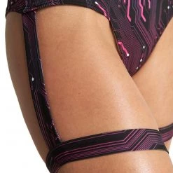 Cherry Mellow, Inc. New Arrivals Circuit Board High Waist Harness Bottoms