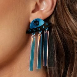 Ana Accessories Close Encounter UFO Earrings
