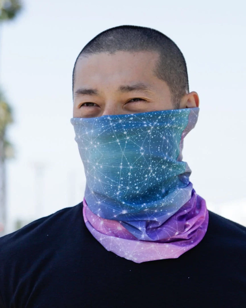 INTO THE AM Masks & Bandanas Constellations Seamless Mask Bandana
