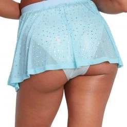 OhYes Cotton Candy Craze Rhinestone Skater Skirt Bottoms