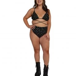 Dippin Daisies Crazy Daisy Reflective High Cut Bottoms