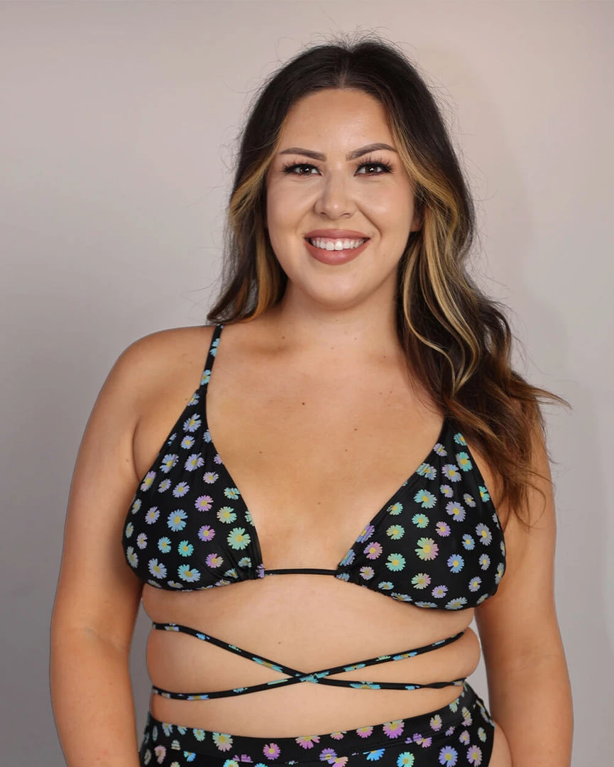 Dippin Daisies Crazy Daisy Reflective Triangle Top