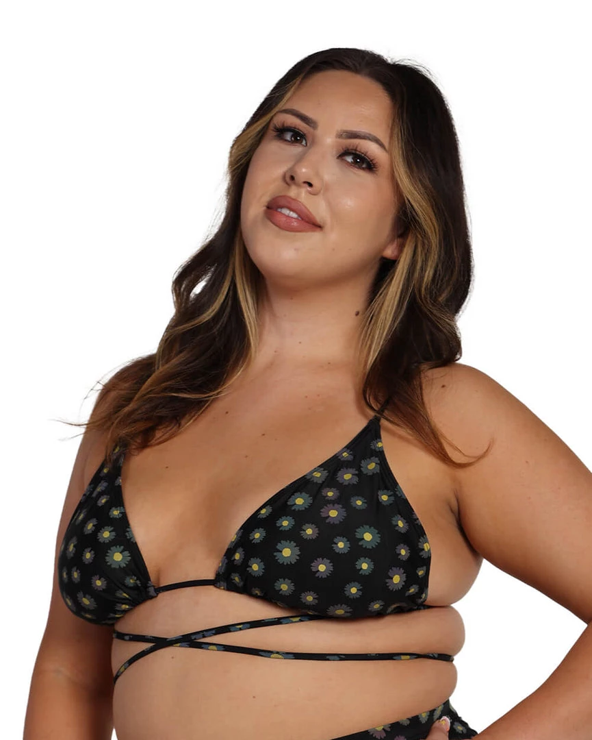 Dippin Daisies Crazy Daisy Reflective Triangle Top