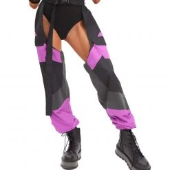 Hot & Delicious Black Bead Cue The Applause Speed Clasp Chaps